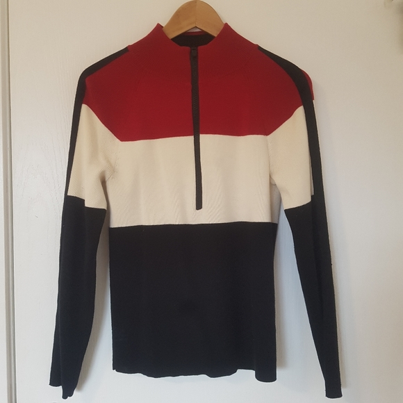 SOLD- Ralph Lauren Vintage Half Zip Sweater - Picture 6 of 7